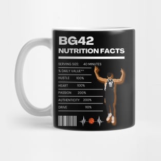 Brittney Griner Nutritional Value Basketball Shirt Mug